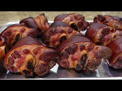 Smoked Cured Ham Hocks with Homemade Beans and White Rice Southern Style