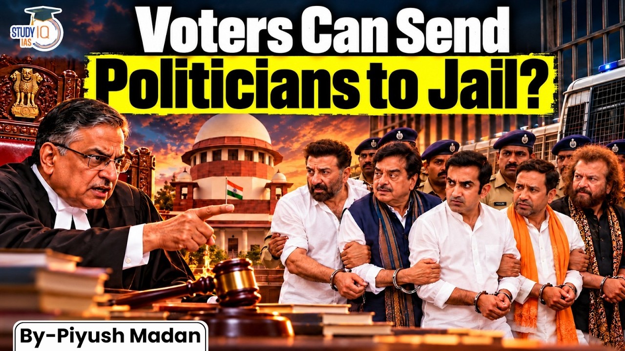 Can Voters Really Send Politicians to Jail? | Voters Vs Politicians | StudyIQ