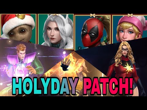 HOLIDAY PARTY BEGINS, SENTRY BUFF, MOLECULE MAN T3, MOONSTONE AWAKENED | MARVEL FUTURE FIGHT | MFF