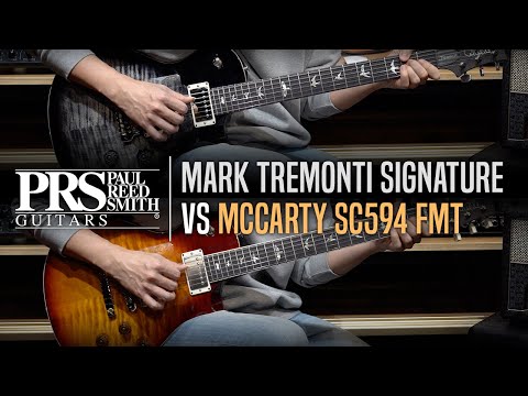 PRS USA Core Mark Tremonti Signature VS McCarty SC594 FMT Review (No Talking)