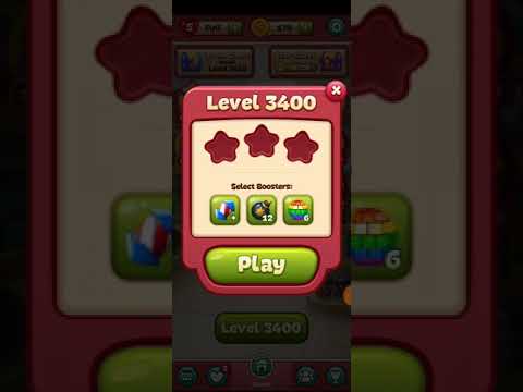 Toon blast level 3400 no booster done 😎 😎 😎