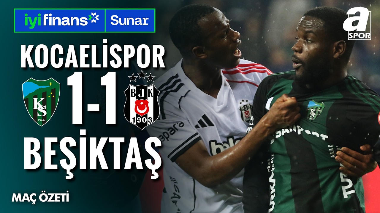 Kocaelispor vs Beşiktaş JK Highlights