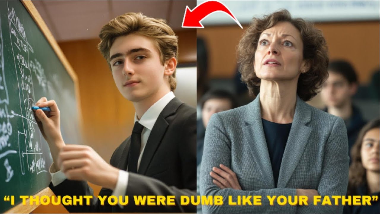 Liberal Calculus Professor Tries to Humiliate Barron Trump — Has No Idea He's a Math Genius!