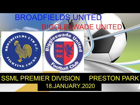 BROADFIELDS UNITED V BIGGLESWADE UNITED 18.JANUARY.2020
