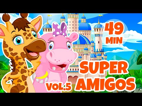 Super Amigos Vol. 5 - Giramille 49 min | Desenho Animado Musical