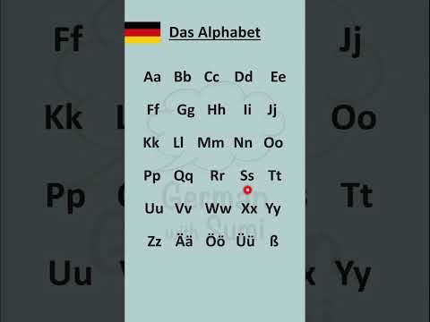 German Alphabet 🇩🇪 Das Alphabet #german #easygerman #germanalphabet #shorts #youtubeshorts #fyp