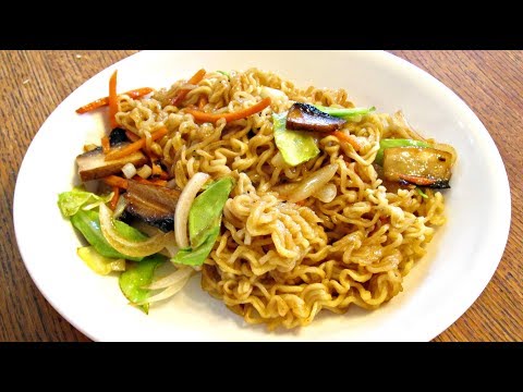 Lo Mein - Western Style Fast Food Chow Mein with Ramen - PoorMansGourmet