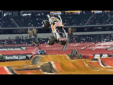 Monster Jam Arlington 2020 Zombie (Bari Musawwir) Freestyle 10/25/20
