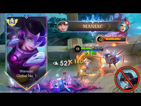 WANWAN VS GRANGER IN GOLD LANE!! WHEN ENEMY PICK MY GRANGER AND THIS HAPPENED 😂