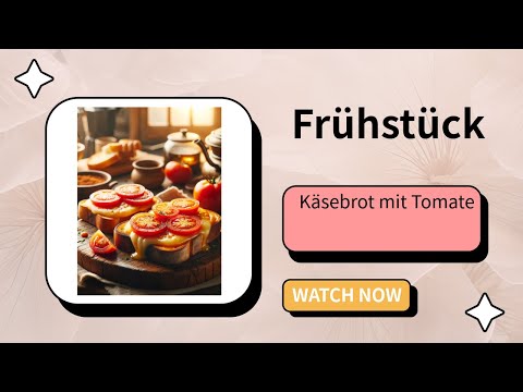 Käsebrot mit Tomate – Ein Frühstücksklassiker