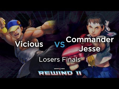 Vicious vs Commander Jesse - USF4 Losers Finals - Rewind II