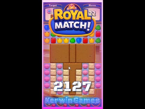 Royal Match Level 2127 - No Boosters Gameplay