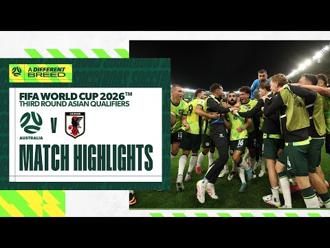Subway Socceroos v Japan | Highlights | FIFA World Cup 2026 Qualifier