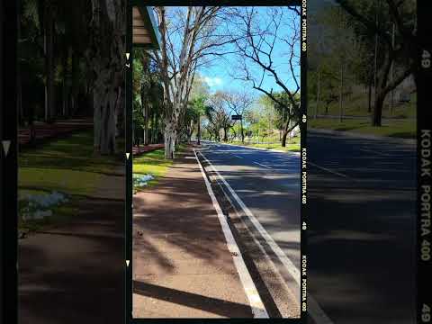 Linda avenida em Foz do Iguaçu Paraná