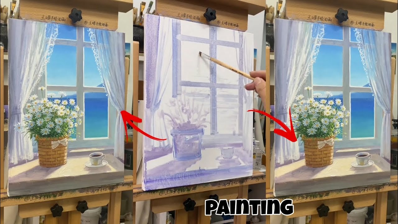 Relaxing Painting That Feels Like Therapy 🎨✨