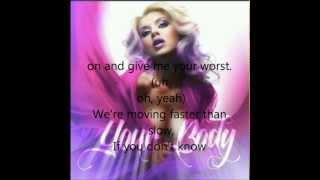 Christina Aguilera-love your body lyrics