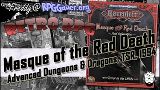 Masque of the Red Death (AD&D, TSR, 1994) | Retro RPG