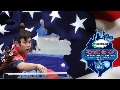 2017 SuperMicro US National Table Tennis Championships - Victor Liu vs. Kanak Jha (Men's QF)
