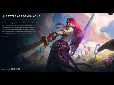 BATTLE ACADEMIA YONE SKIN SPOTLIGHT GREEN CHROMA-07-03-2024