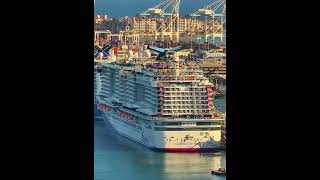 MV Carnival celebration in Miami #carnivalcruise #portmiami #cruiseship #travel