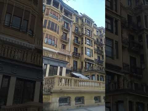 Praias reais de San Sebastián Donostia na Europa.