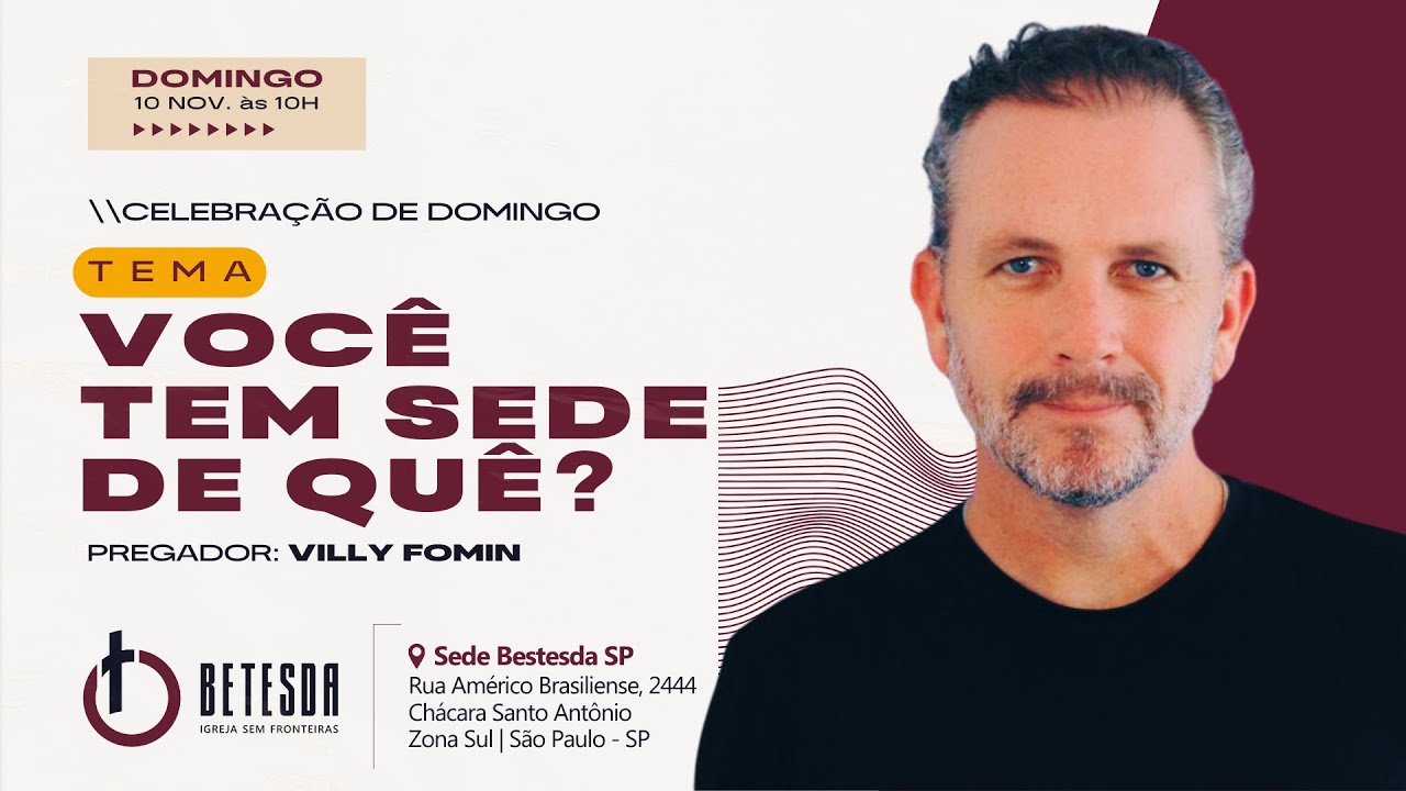 VOCÊ TEM SEDE DE QUÊ ? | VILLY FOMIN | 10/11/24