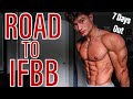 ROAD TO YOUNGEST PRO | 7 DAYS OUT | REFEED DAY | ARM WORKOUT