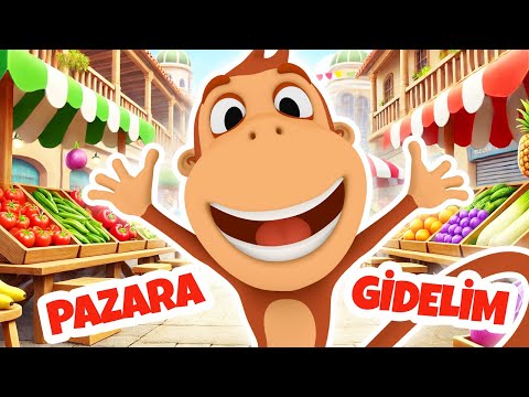 🎶 Pazara Gidelim | Eğlenceli Çocuk Şarkısı | Kukuli Yeni Şarkı 🎉