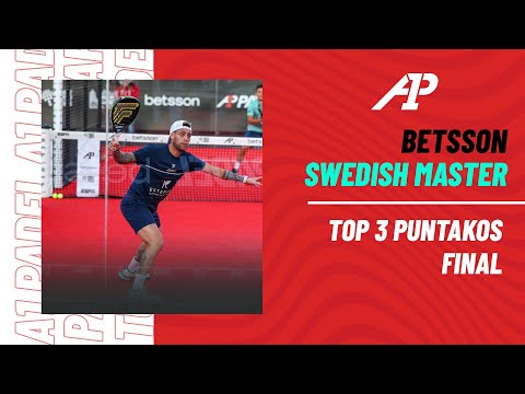 🔝​ TOP 3 PUNTAKOS FINAL | Betsson Swedish Master - A1 Padel 2023