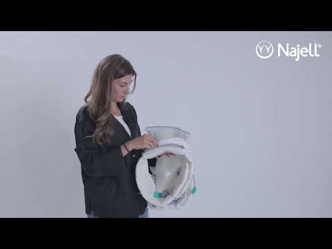 How to attach the Booster Seat to Najell Original vol 3 | Najell Babywearing Guide