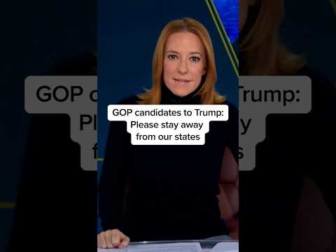 GOP candidates to Trump: Please stay away from our states