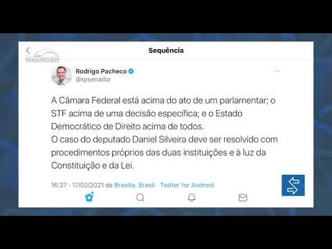 Prisão do deputado Daniel Silveira determinada pelo STF repercute entre senadores