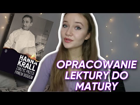 „Zdążyć przed Panem Bogiem Hanna Krall-Opracowanie lektury do matury