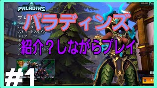 [Paladins] #1 パラディンズを紹介しながらやってみる