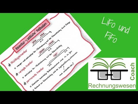 Verbrauchfolgeverfahren - LiFo und FiFo