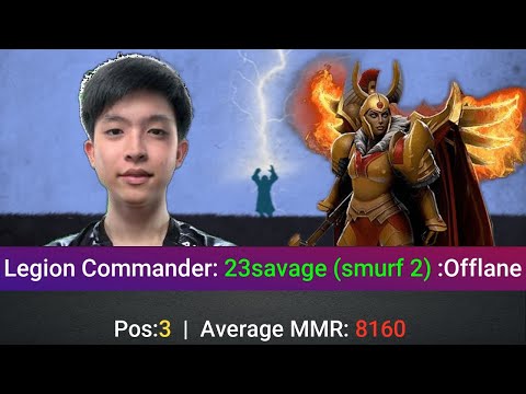 Legion Commander Perspective by 23savage (smurf 2) | @1440p | Offlane Pos:3 | 5896405974
