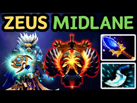 🔥 THIS IS HOW ZEUS MID LOOKS COMPLETELY BROKEN | DOTA 2 🔥