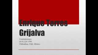 preview picture of video 'Enrique Torres Grijalva Chihuahua'