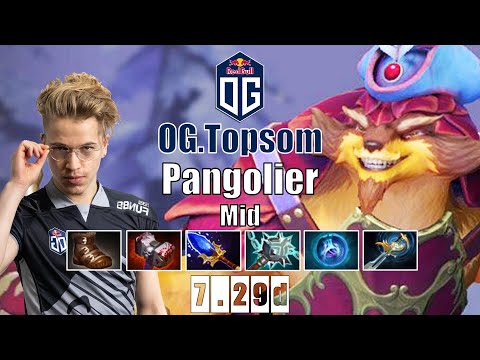 Pangolier Mid | OG.Topson | TOPSON SHOWS YOU HOW TO PLAY PANGO MID | 7.29d Gameplay Highlights