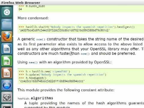 Python hashlib 03 MD5 Hashing
