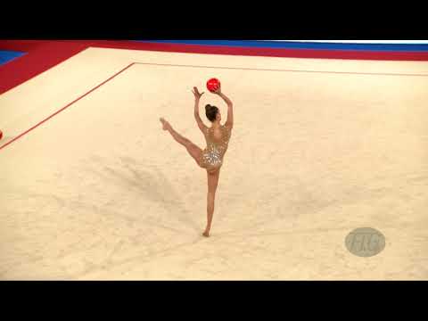 MILLET Maelle (FRA) - 2019 Rhythmic Junior Worlds, Moscow (RUS) - Qualifications Ball