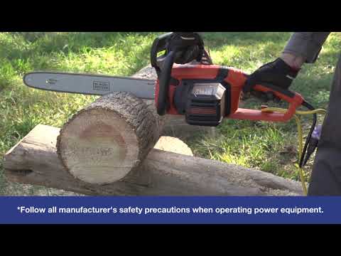BLACK+DECKER 15 Amps 18-in Corded Electric Chainsaw