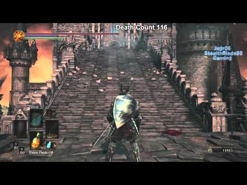 Death Awaits StealthBlade Plays DarkSouls III pt 64: The Twin Princes Boss Fight