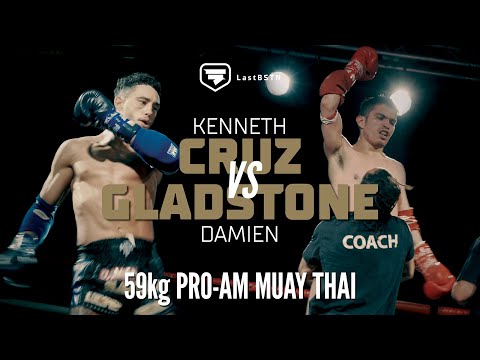 Damien Gladston vs Kenneth Cruz  -  Full Pro-Am Muay Thai Fight on Muay Thai Mayhem