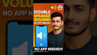 Double Your Phone's Speaker Volume Without Any App! 😱 | Secret Android Trick | Rajxtech7 #shorts