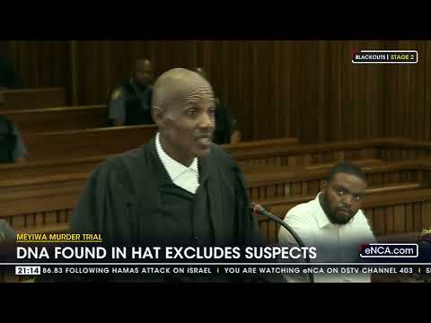 Meyiwa Murder Trial DNA found in hat excludes suspects