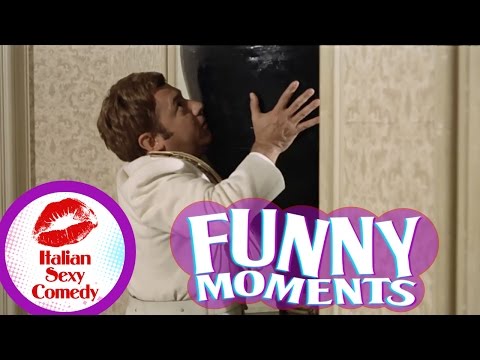 Paolo Villaggio e l'anfora - da Beati i ricchi