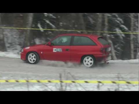 Zimowy Rally Oes Dębno 2012 - Tomasz Gniady - Opel Astra GSI