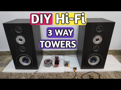 DIY Hi-Fi 3 Way Towers Homemade || HINDI || IndianXtremeAudio