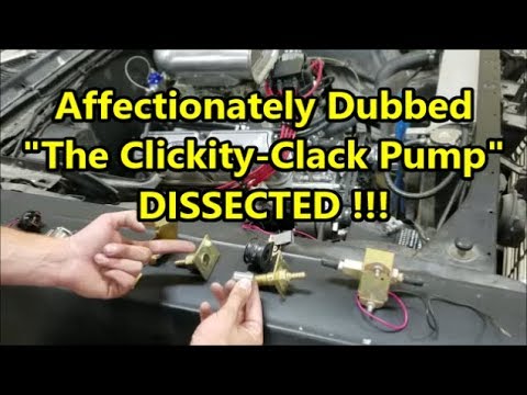 CHEAP Electric Fuel Pumps (“Clickity-Clack” & Edelbrock) - How They Work !!!!